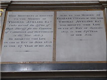 TL2796 : St Mary, Whittlesey: memorial (11) by Basher Eyre