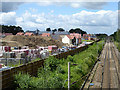 New houses by the railway, Eight Ash Green