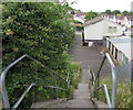 Steps down from Aberthaw Road, Newport