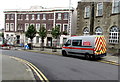 Griffiths Highway Maintenance van, Court Road, Bridgend