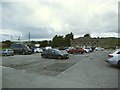 Car park of the Rock and Heifer, near Thornton