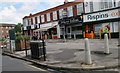 Shopping  parade  on  Priory  Road