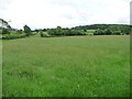 Farmland on the west side of the B4389