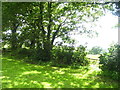 Minwear Church - gate into graveyard