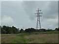 Pylon beside M6 near Seabridge