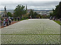 SX9293 : 19240 Shrouds of the Somme, Northernhay Gardens, Exeter by Chris Allen