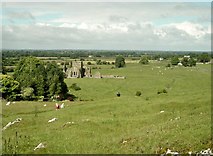 S0740 : View from path up to the Rock of Cashel by Antony Dixon