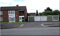 ST3487 : Five lockup garages, Arthur Bliss Road, Alway, Newport by Jaggery