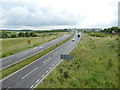 Looking east along the A303 from Porton Road bridge