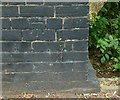 Bench mark, Bridge over the Ouse Dyke, Chandos Street