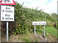 Ludchurch Cross - new road sign - LIME ROAD