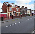 Rooftop solar panels, Liswerry, Newport