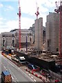 Construction site, Farringdon Street