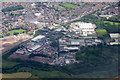 Sankey Valley Industrial Estate, Newton-le-Willows, from the air