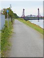 NZ4820 : Riverside path beside the River Tees by Oliver Dixon