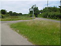 Junction of lanes near Kettle Hill Farm