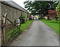 Entrance drive, Manor Farm