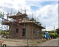 New house under construction, Wooley Lane