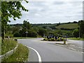 A379 roundabout at Aveton Gifford