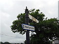 Road sign near Tal-y-bont