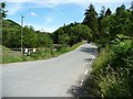 SN9680 : Between the bridges on the B4518 at Tylwch by Christine Johnstone