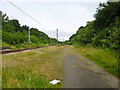 Railway north of Cuffley station