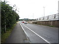 Slip road onto the A453