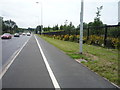 Cycle path beside the A453