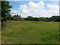 Kinson: the edge of open space behind Summers Avenue