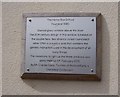 Plaque at The Henry Box School, Witney