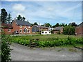 New and older houses at The Stores Farm