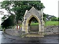 Stone  gateway  to  Hunsingore  Parish  Church