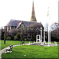 War Memorial and Methodist Church, Colwyn Bay