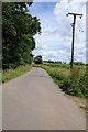 Country road near Shenlow Hill