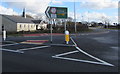 A4076 towards Haverfordwest from Johnston direction sign