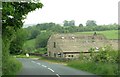 The B6478 passing Clerk Laithe Lodge