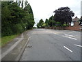 Bus stop on Bilborough Road. (A6002)