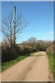 Lane approaching Babbington