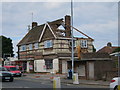 Demolition of The Lodge Inn pub