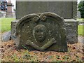 Skull-and-crossbones gravestone