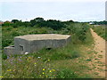SZ7399 : Pill box, Selsmore, Hayling Island, Hampshire by Brian Robert Marshall