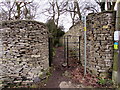 Kissing gate to a public footpath, Minchinhampton