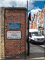 Plaque re  Chelsea Physic  Garden, Royal Hospital Road, Chelsea, London