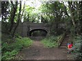 Seine Lane crosses the former Enderby Branch Railway beyond the northern end of Whistle Way