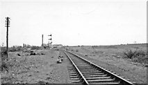 NY1851 : Abbey Junction (site), on Carlisle - Silloth line 1952 by Walter Dendy, deceased