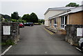 Royal Lion and Unicorn alongside the access road to King George V playing fields, Saundersfoot