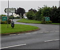 Turn left here for  New Hedges Pembrokeshire