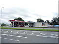 Service station on the Preston New Road