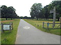 TQ2072 : Cycle route through Richmond Park by Malc McDonald