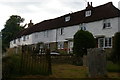 Plaxtol: cottages by the church